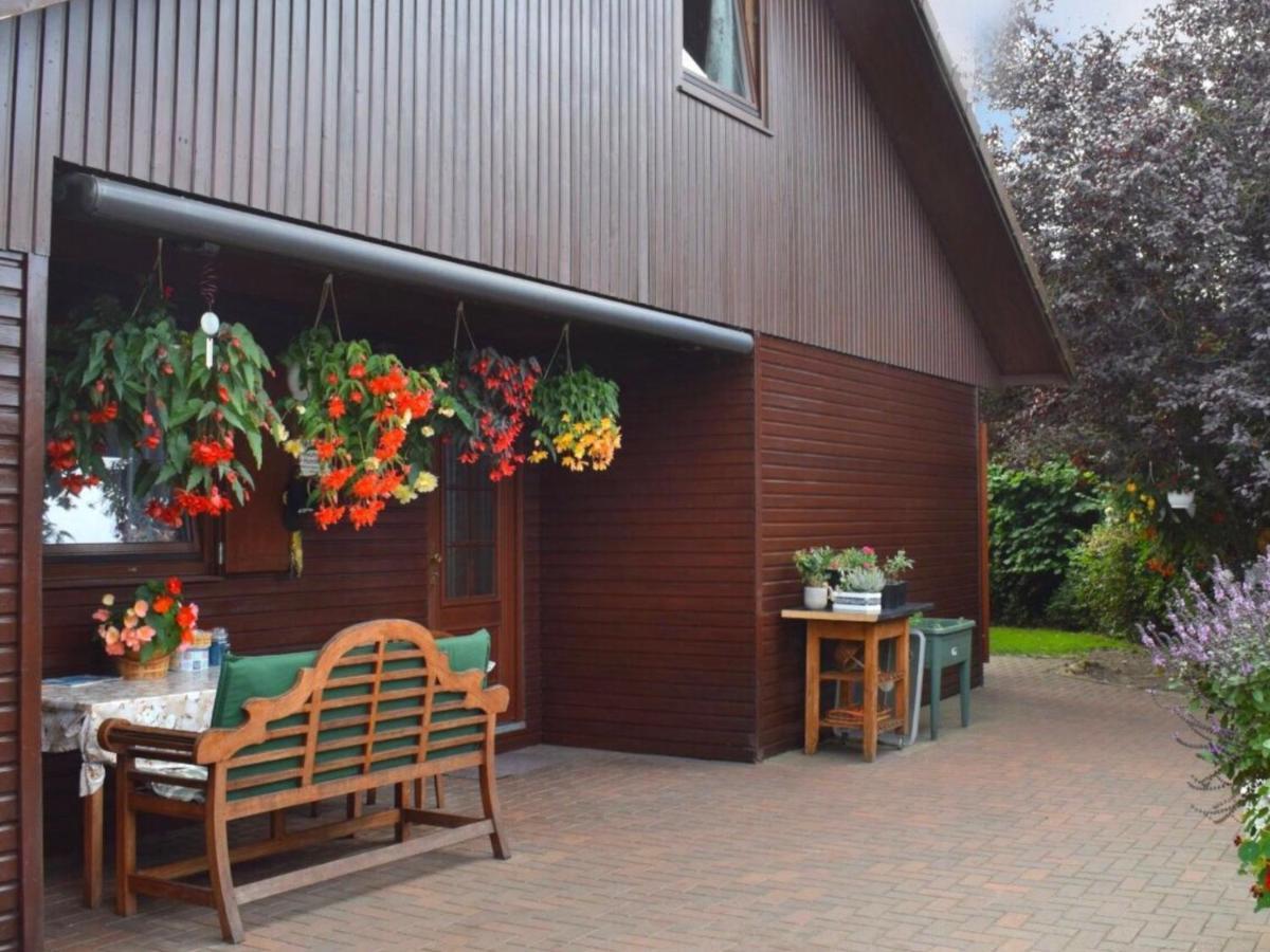 Kranich-Holzferienhaus 'Kleine Auszeit' Rehden Eksteriør bilde