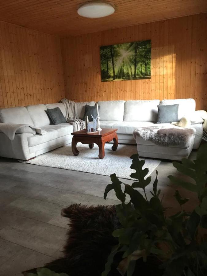 Kranich-Holzferienhaus 'Kleine Auszeit' Rehden Eksteriør bilde