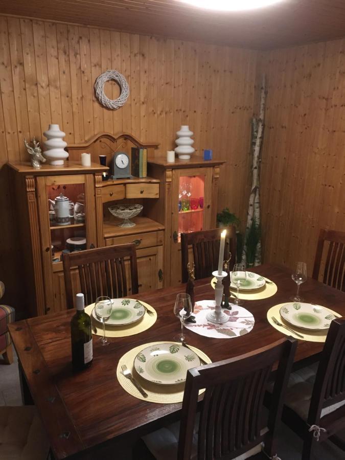 Kranich-Holzferienhaus 'Kleine Auszeit' Rehden Eksteriør bilde
