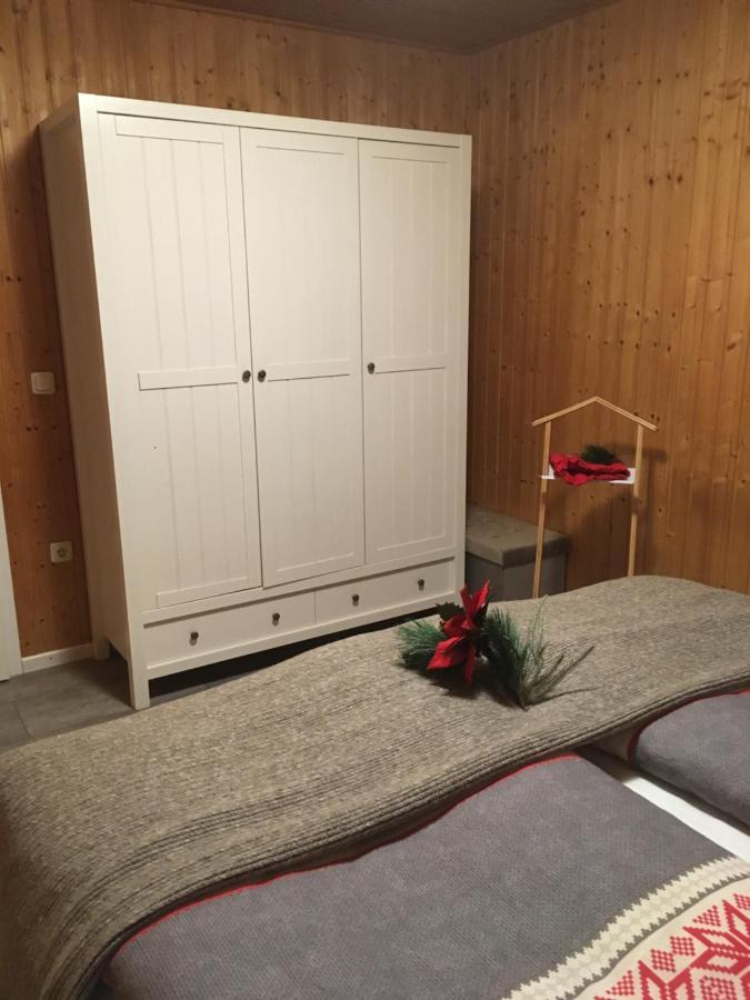 Kranich-Holzferienhaus 'Kleine Auszeit' Rehden Eksteriør bilde