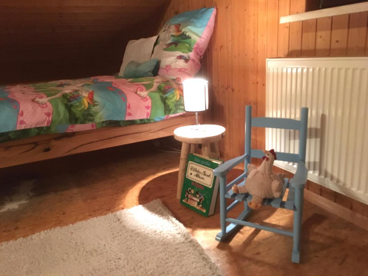 Kranich-Holzferienhaus 'Kleine Auszeit' Rehden Eksteriør bilde