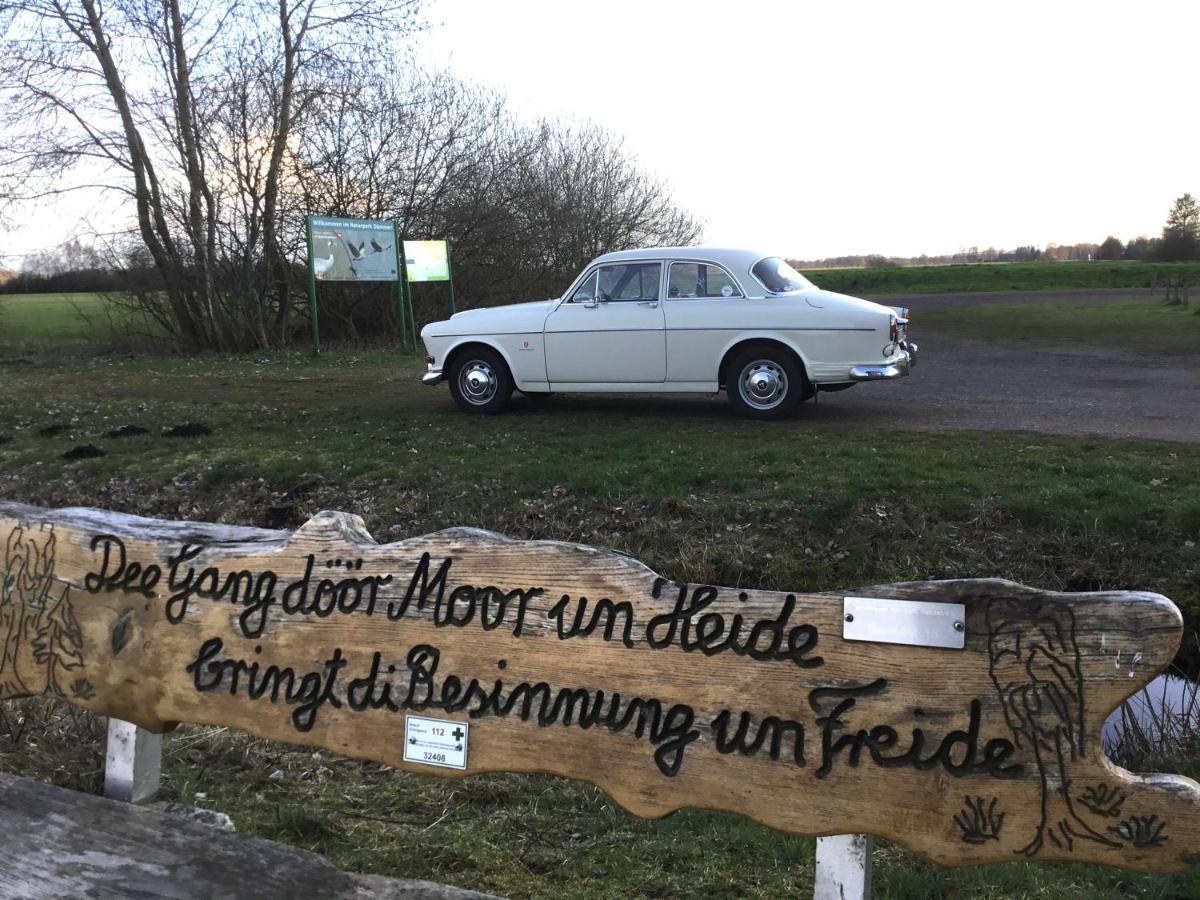 Kranich-Holzferienhaus 'Kleine Auszeit' Rehden Eksteriør bilde